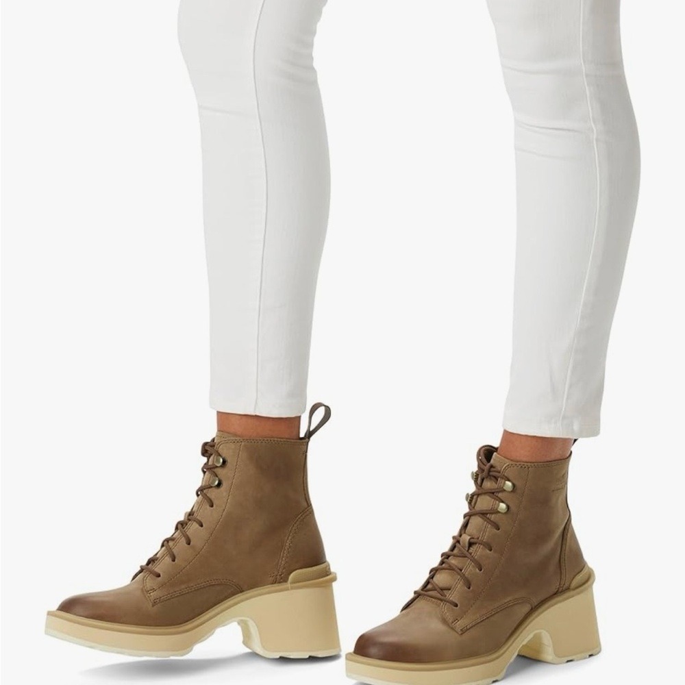 Sorel Women's Hi-Line Heel Lace Boots - Picture 2 of 10